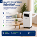 Climatiseur mobile - Prime3 SAC31 - Entrée de gamme